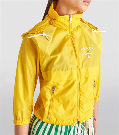 prada rain coats women's